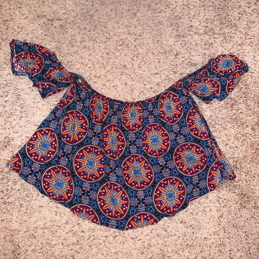 Off the shoulder shirt